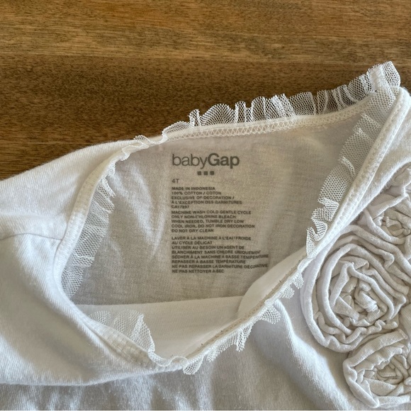EUC Baby Gap Rosette Long Sleeve - Picture 3 of 3